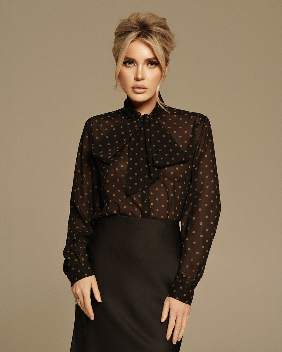 “ZALLYNA” Chiffon Blouse